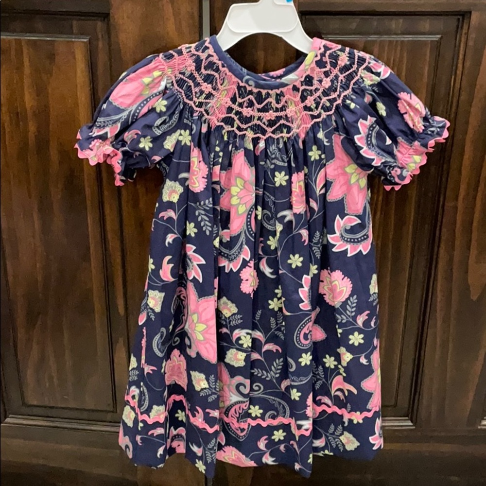 Size 2T toddler girl dress with smocking